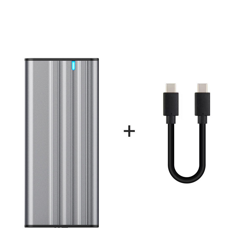📱【Massive Storage】🛡️DataVault™ - NVMe NGFF SSD Portable Dual Protocol, No Monthly Fees！⚡1,000MB/s Transfer Speed！ 🏅Instant Connection for iPhone, Camera & Laptop！