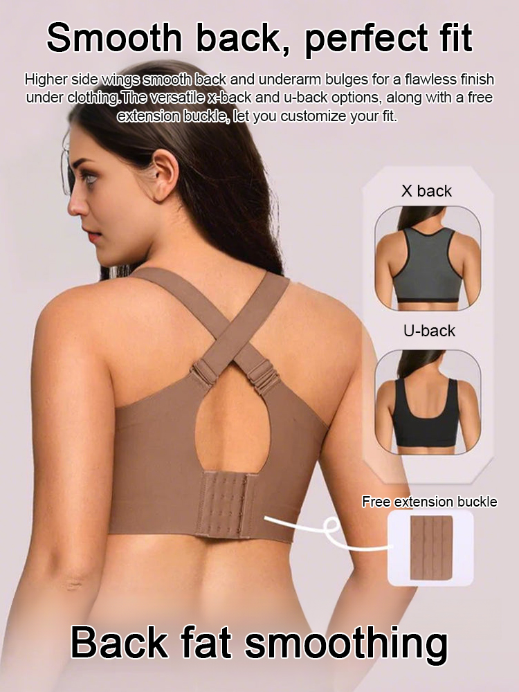 【Back Fat Solution】Large Breasts Make You Look Smaller and More Comfortable with Lifting Bra