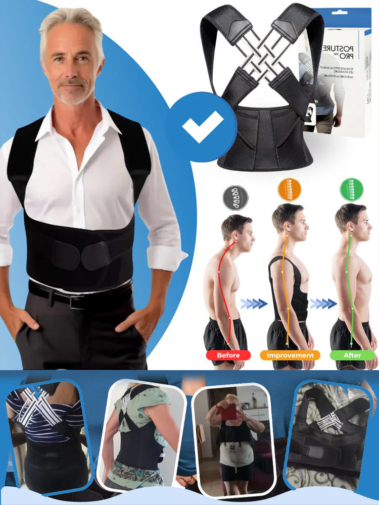 PostureFix™ Corrector Belt - Say Goodbye to Hunchback, Scoliosis & Dowager’s Hump