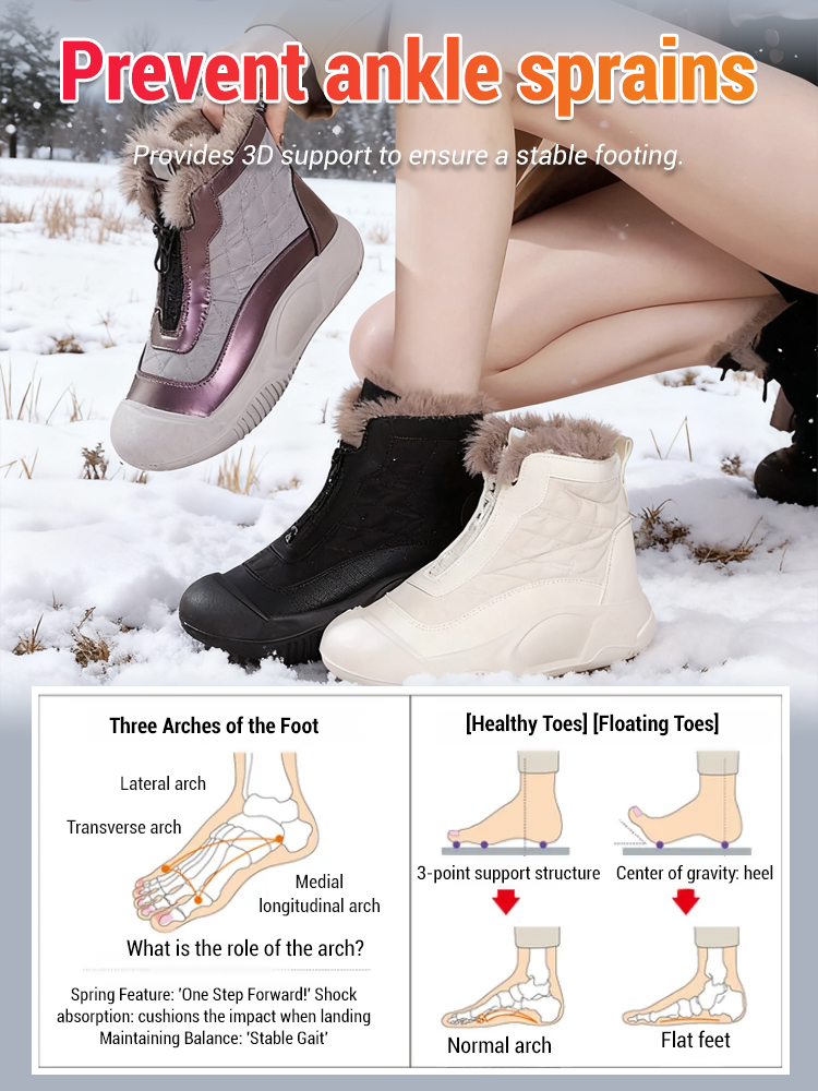 【Winter Warmth】MerinoStep™ Shoes - Naturally Regulating Temperature, Arch Support-Pure Comfort, Perfect for Wide Feet