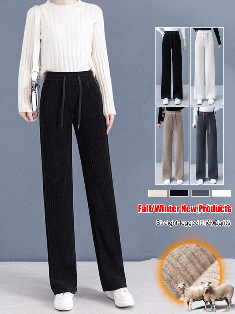 🔥【Warmth down to -30 degrees】Belly-Hiding, Leg-Lengthening Casual Pants