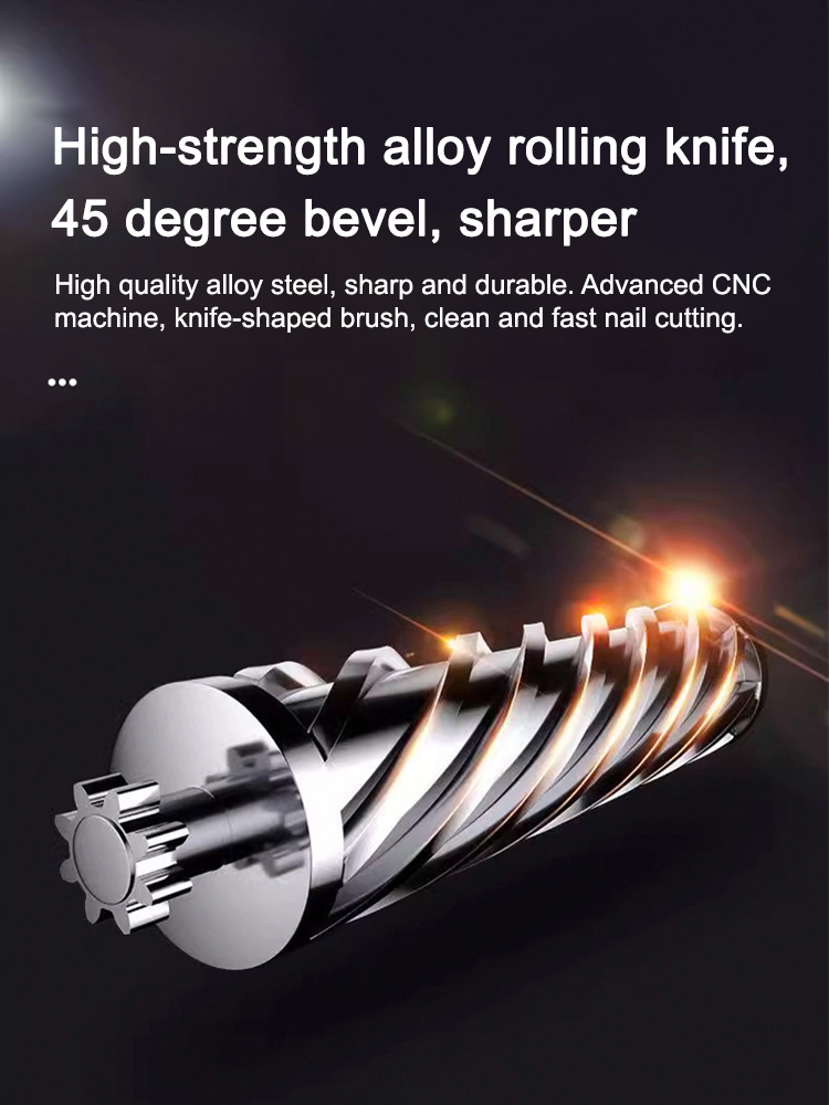 🔥【Safer Than Clippers】NailGlow™ Electric Nail Smoother - Salon-Perfect Nails in Just 3 Minutes!10-Year Warranty for Peace of Mind!