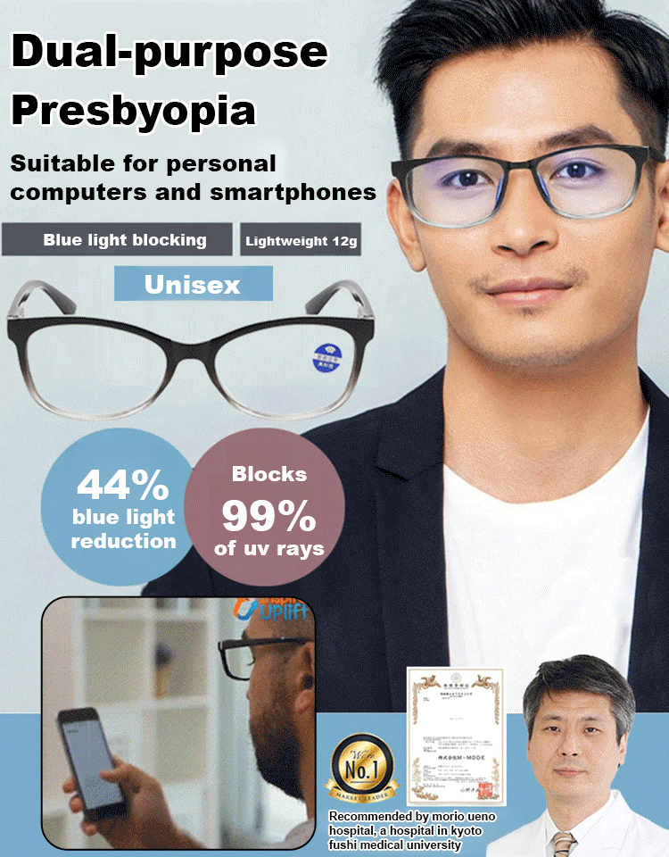 👓ZoomLens™ Adaptive Reading Glasses - Crystal-Clear Vision for Every Moment