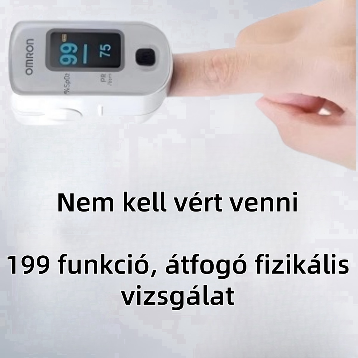👨‍⚕️ Hordozható Omron glükométer – fájdalommentes cukorszint mérés
