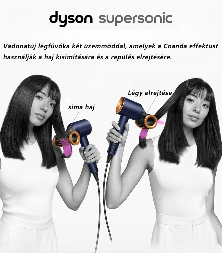 Dyson (DYSON) HD15 új generációs hajszárító A Dyson Supersonic hajszárító importált negatív ionokat otthoni használatra