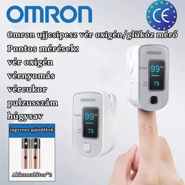 Omron és non-invazív hordozható glükométerek