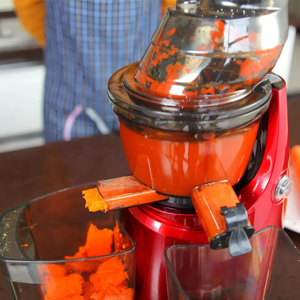 Slow Juicer - Hidegen sajtolt zöldség-gyümölcs facsaró
