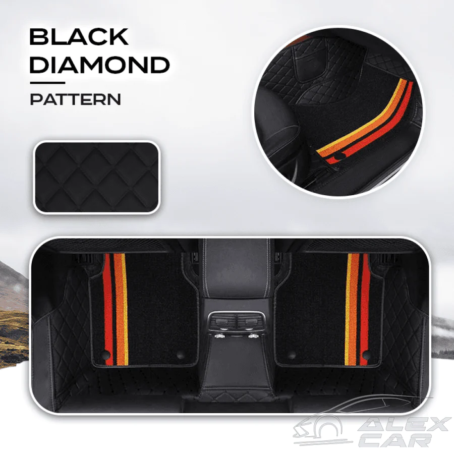 Alexcar Jocar 2023 Heavy Duty, tapetes de bolso de ajuste universal para carros, SUVs e caminhões