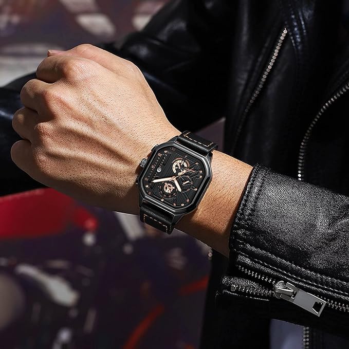 ⌚Relógio de quartzo à prova de água para homem