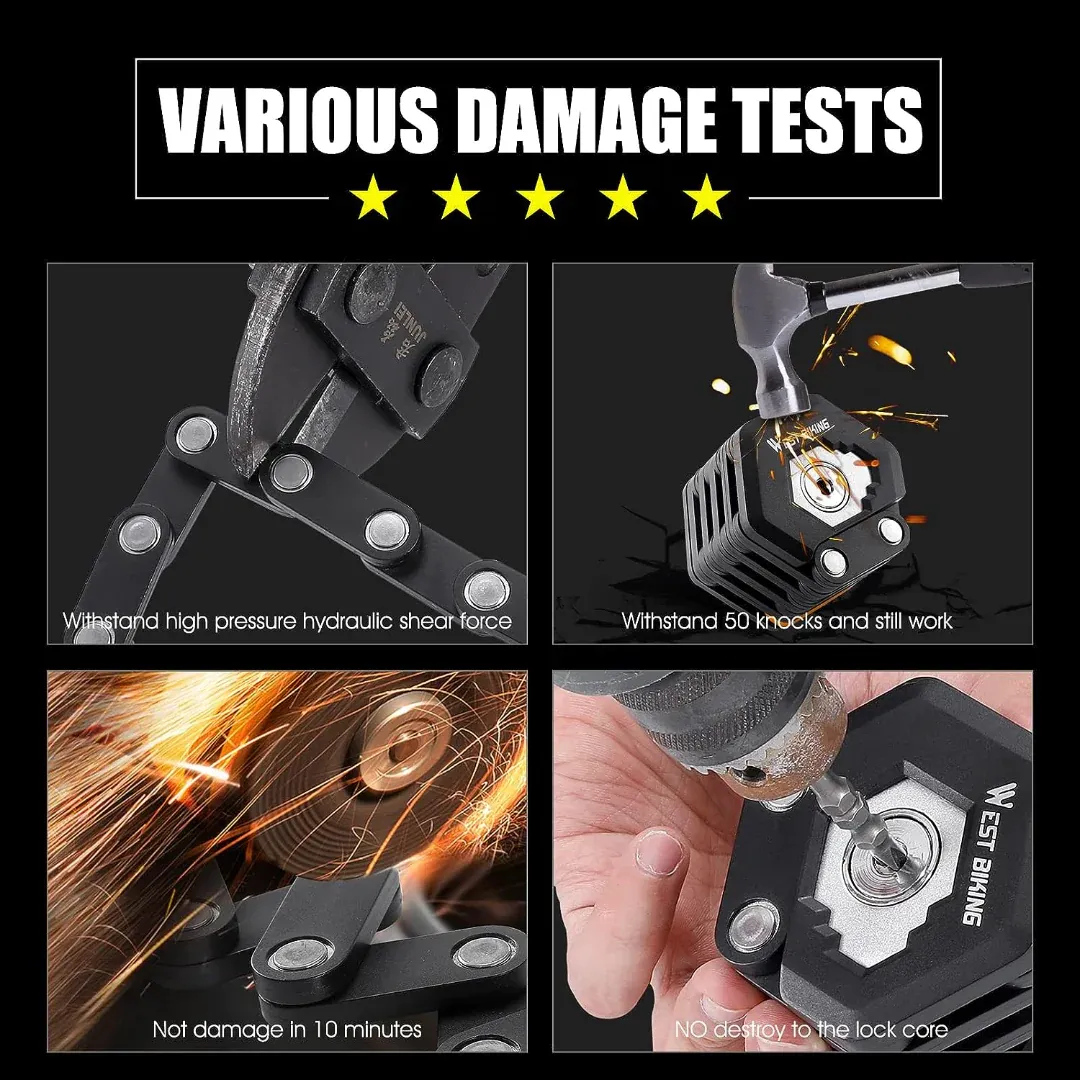 BikeVault™ biztonsági zár