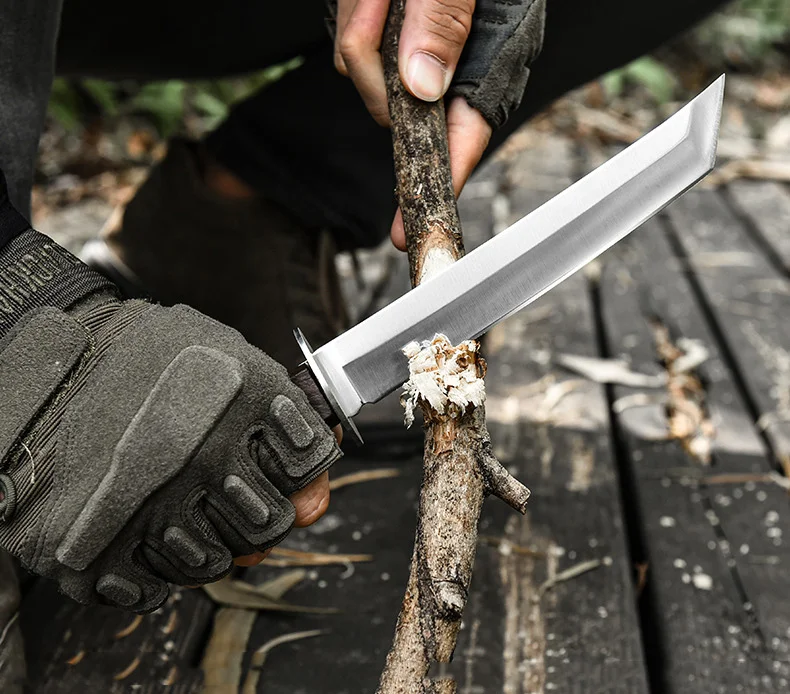 🔥Akciós termékek 50% kedvezménnyel🔥Japán főzőtárs: Kompakt szamuráj stílusú szakácskés főzéshez és kempingezéshez