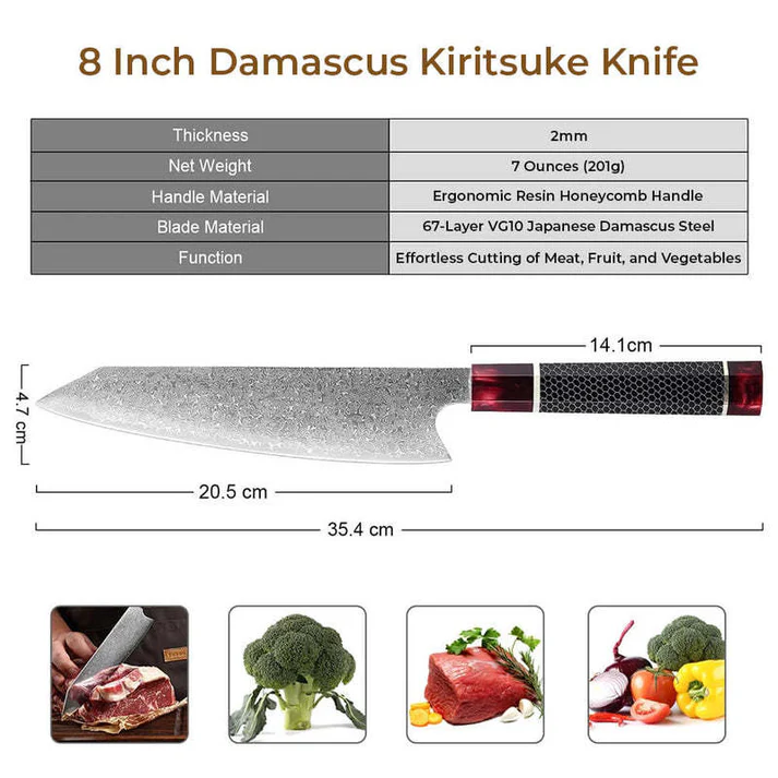 KIRITSUKE - VG10 HONEYCOMB KASUMI™