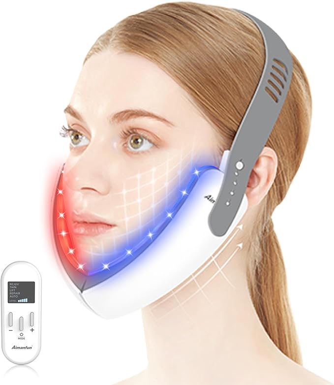 Głęboki masaż, ujędrniający kontury i odmładzający młodość🌟Obsługuje wiele języków (obsługuje język polski, angielski)