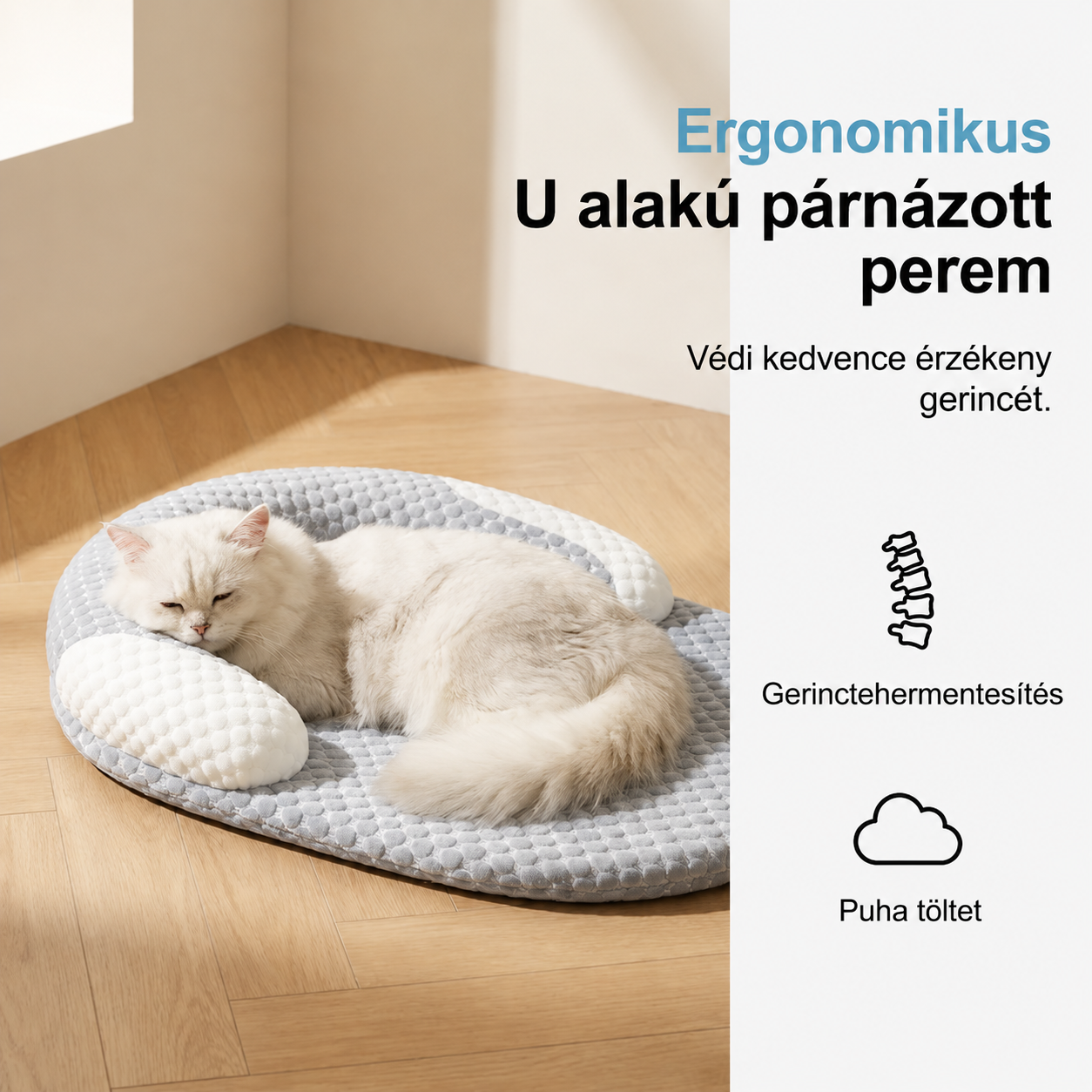 🐶 Lélegző hűtőfekhely kisállatoknak
