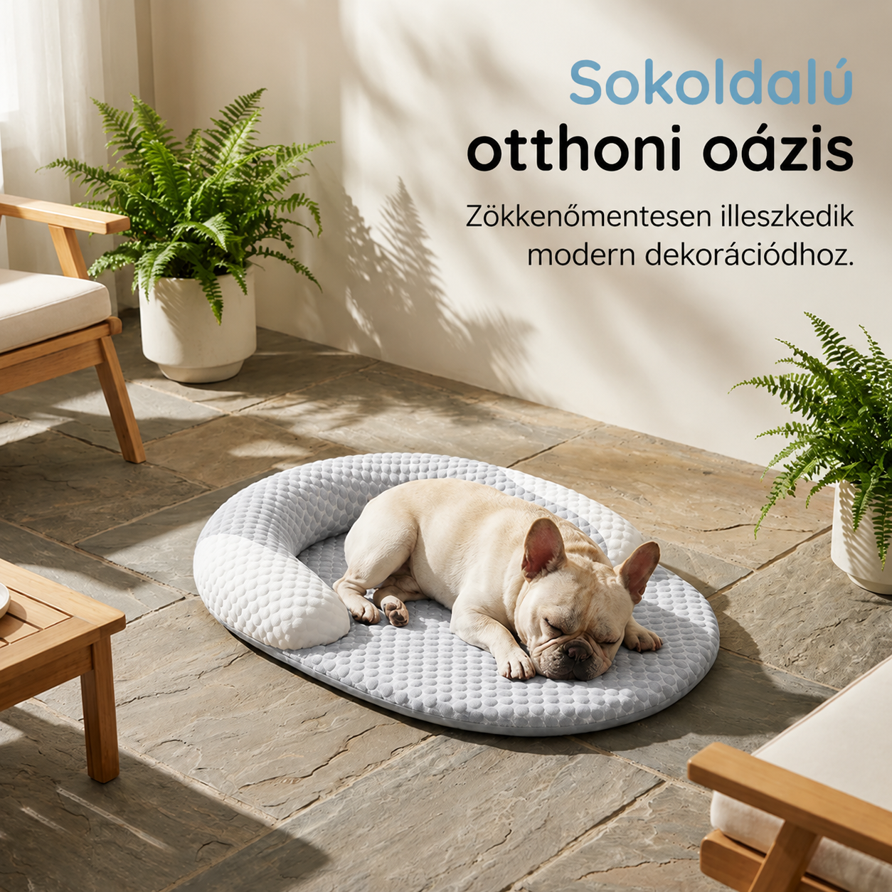 🐶 Lélegző hűtőfekhely kisállatoknak