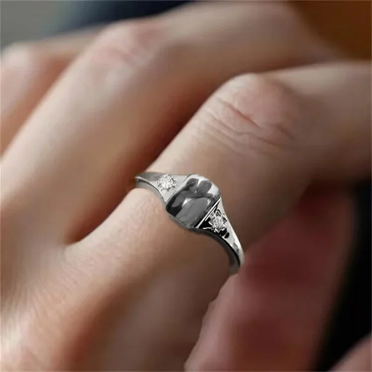 💏💞50% kedvezménnyel💝Személyes születésű fotógyűrű