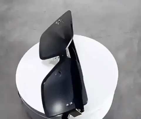 Versace-Damen-Halbrahmen-Sonnenbrille aus Metall