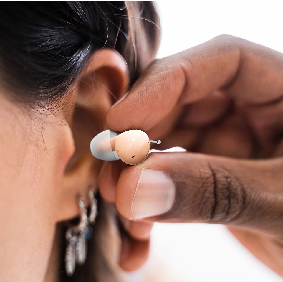 🎉New Year's Sale up to 90%💝✨ Buy 1 Get 1 Free ✨Audien Hearing Atom Pro 2 Rechargeable In Ear Hearing Aids