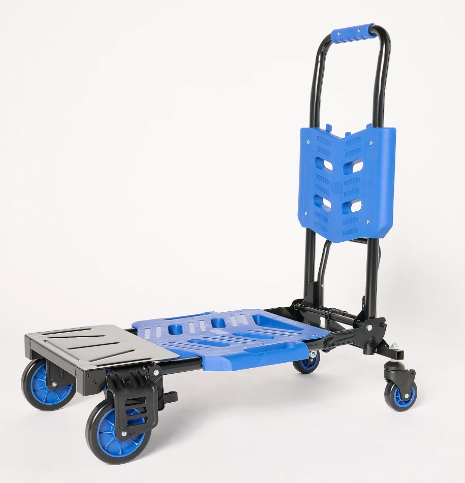 🎉Last day clearance sale💝✨ Buy 2 Get 2 Free ✨ Ultimate Innovations Convertible Garden Dolly/ Hand Cart ✅Weight capacity: 500 lbs