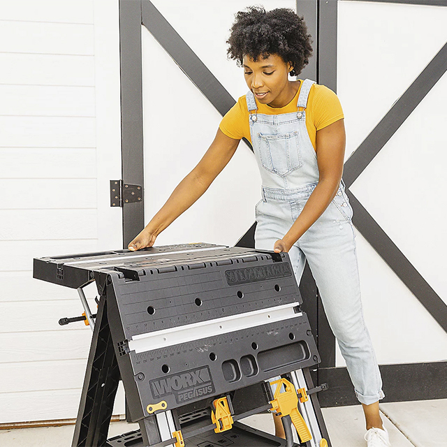 💝Soon to be sold out!!💝Last Day For Clearance,  Buy 2 Get 2 Free✨WORX 31" x 25" Pegasus Worktable With Clamps