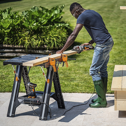 💝Soon to be sold out!!💝Last Day For Clearance,  Buy 2 Get 2 Free✨WORX 31" x 25" Pegasus Worktable With Clamps