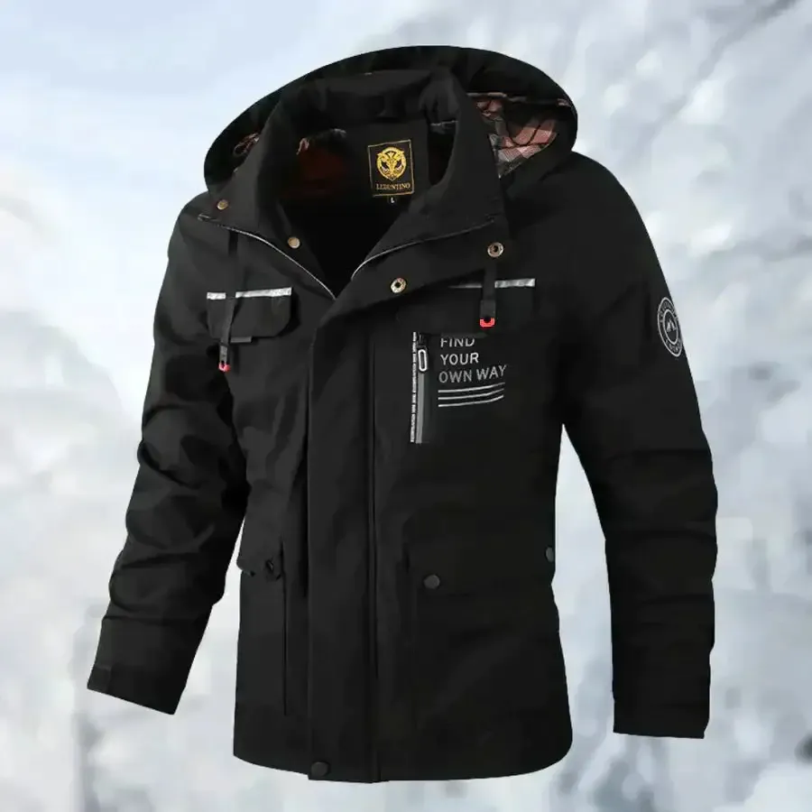 Wasserdichte Titanium-Jacke
