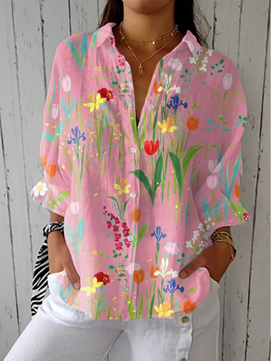 Elisabeth™ Frühlingsgartenbluse