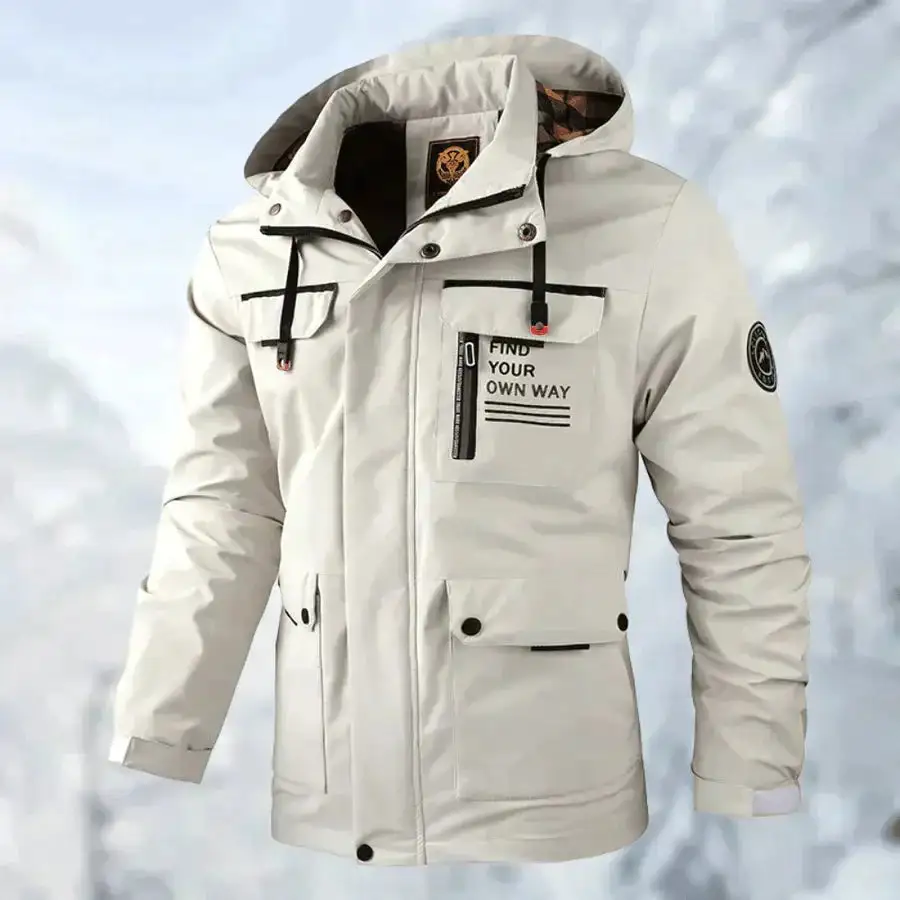 Wasserdichte Titanium-Jacke