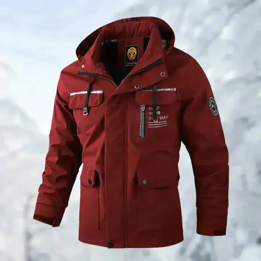 Wasserdichte Titanium-Jacke