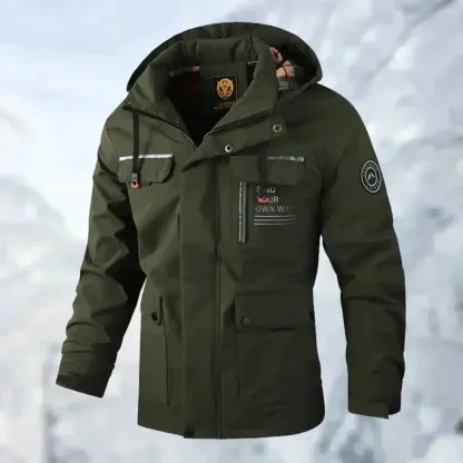 Wasserdichte Titanium-Jacke