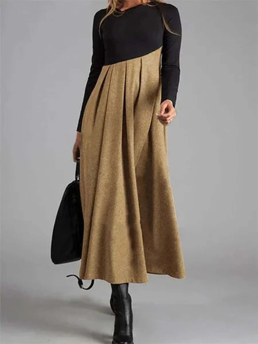 INNA - Robe maxi d'automne à manches longues