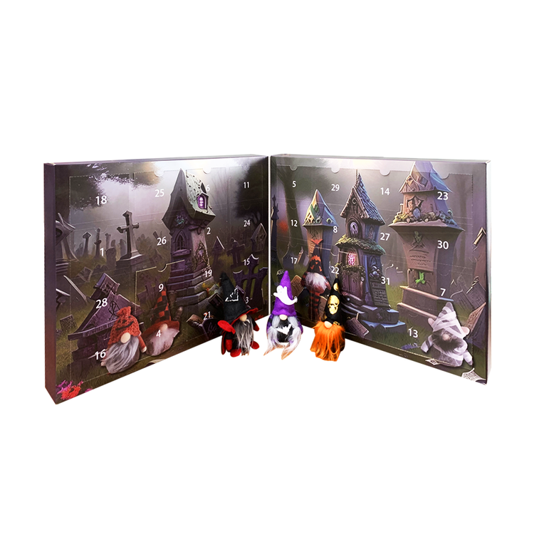👻2024 Halloween Gnome Advent Calendar Floccina