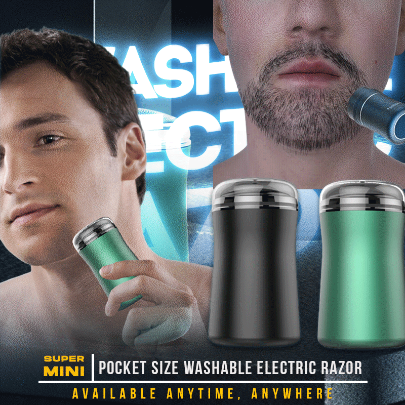Pocket Size Washable Electric Razor-Buy 2 extra 15% off