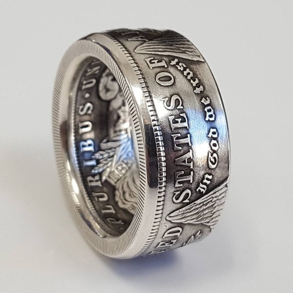 🔥Last Day 49% OFF🎁1921 Classic Morgan Dollar Coin Ring