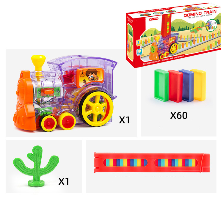 🔥Last Day Promotion 61% OFF🔥🔥 - Dominoes Automatic Domino Train Educational Toy（Extra 10% off 2 pieces!）