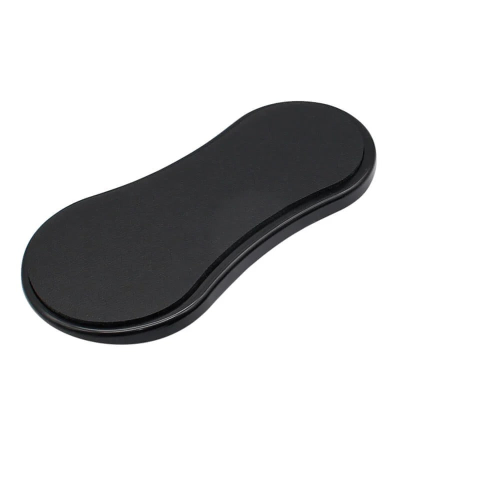 Desktop computer armrest adjustable wrist support pad