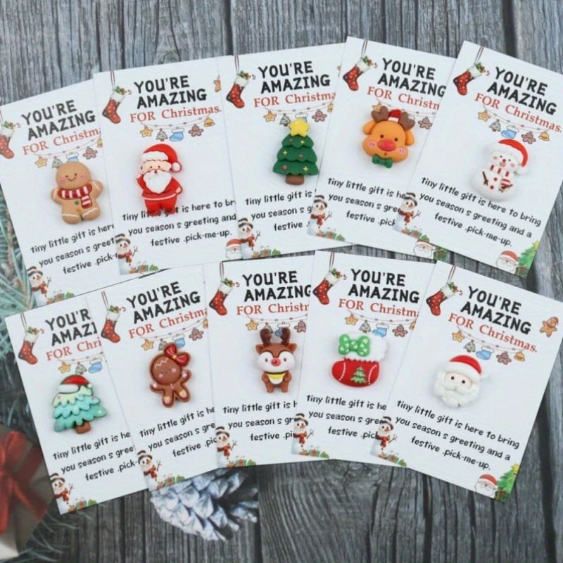 🎄10-Piece Set - Christmas Pocket Emotional Hug 🎁