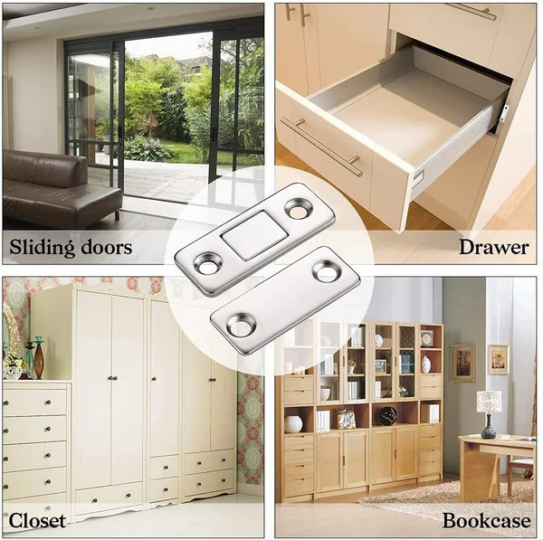 Ultra - Thin Invisible Cabinet Door Magnets