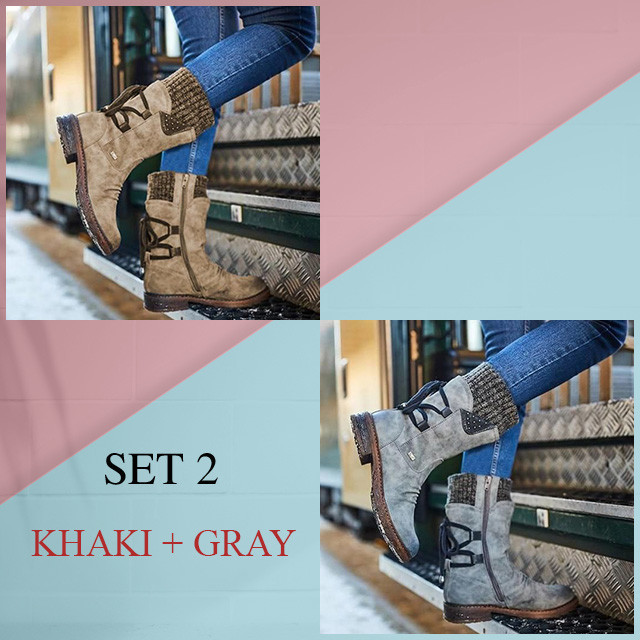 [#1 TRENDING WINTER 2024] PREMIUM Snowy Waterproof Mid Calf Zipper Boots