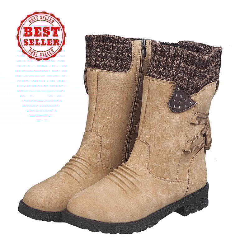 [#1 TRENDING WINTER 2024] PREMIUM Snowy Waterproof Mid Calf Zipper Boots