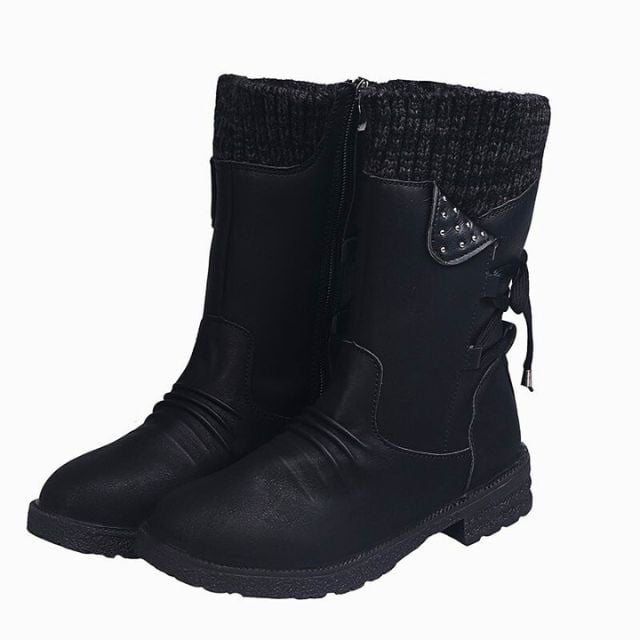 [#1 TRENDING WINTER 2024] PREMIUM Snowy Waterproof Mid Calf Zipper Boots