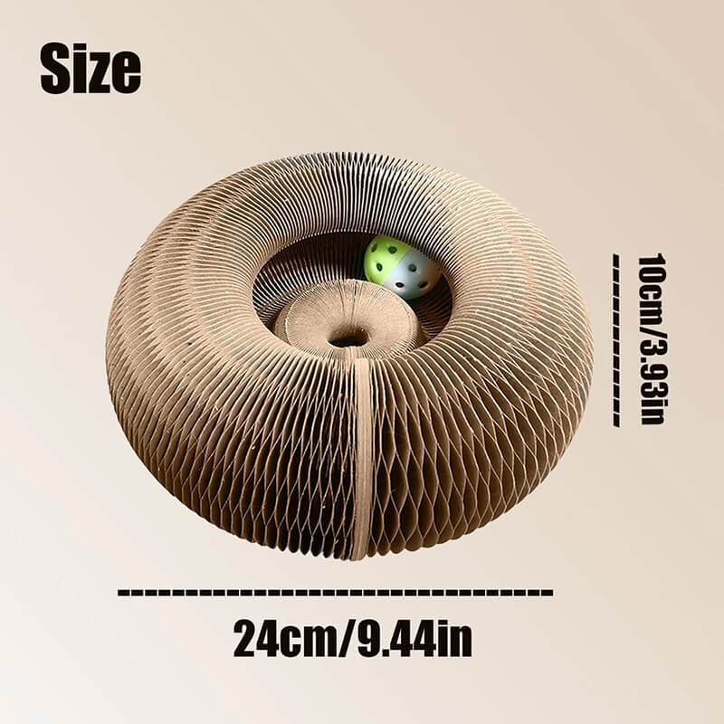 Magic Organ Cat Scratching Board - Comes with a toy bell ball