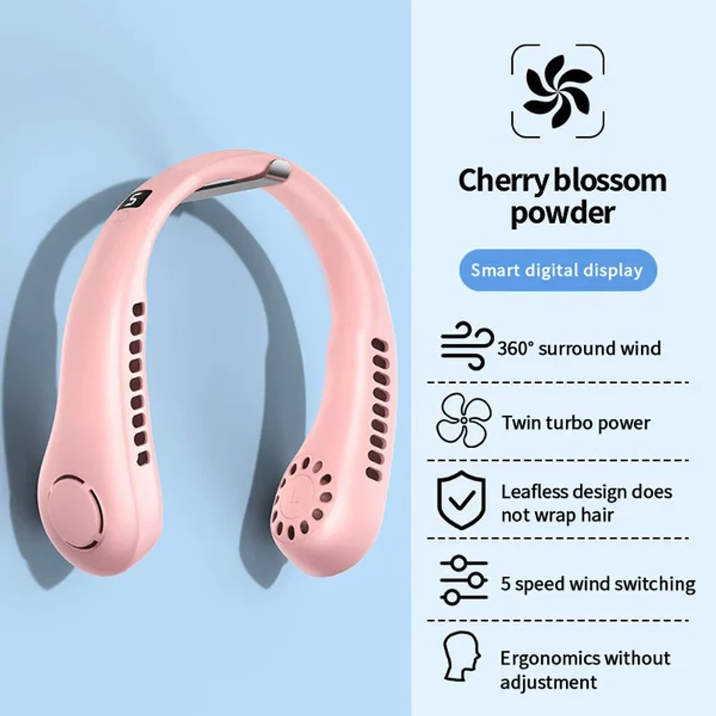🔥🔥2023 New Portable Neck Fan