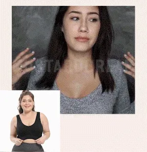 💖Limited Time Offer Buy One Get One Free 💖Real Plus Size Comfort Bra(Anti-Uniboob)