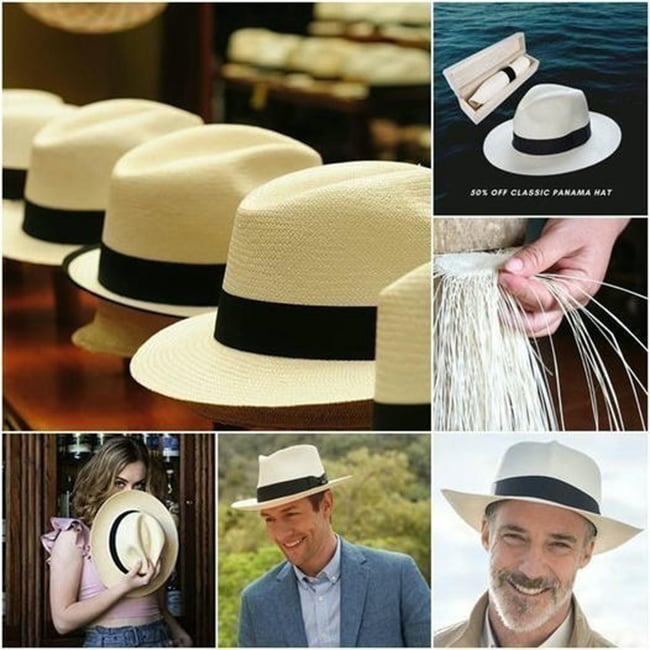 (Last Day Promotion - 49% OFF) - Classic Panama Handmade Hat