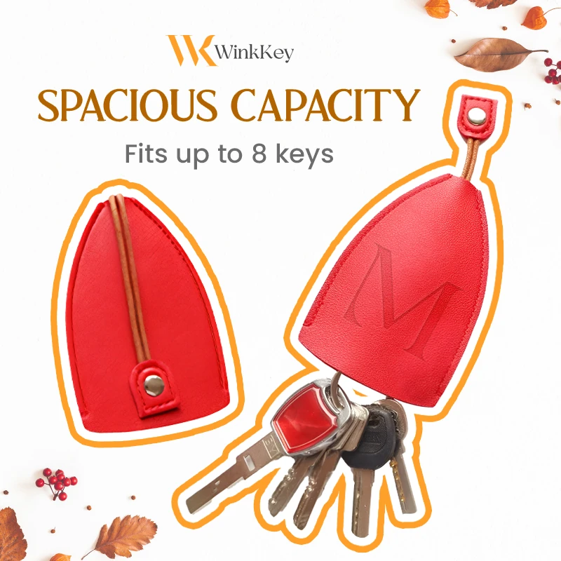 WinkKey - BIG SALE 70% OFF - Personalized Protective Pull Out Key Case