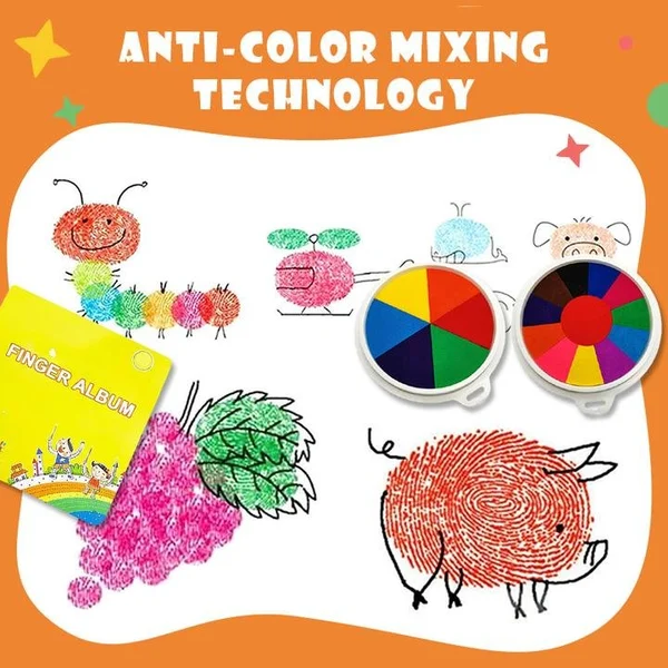 🎁Special Gift For Kids-2023 New Arrival Funny Finger Painting Kit