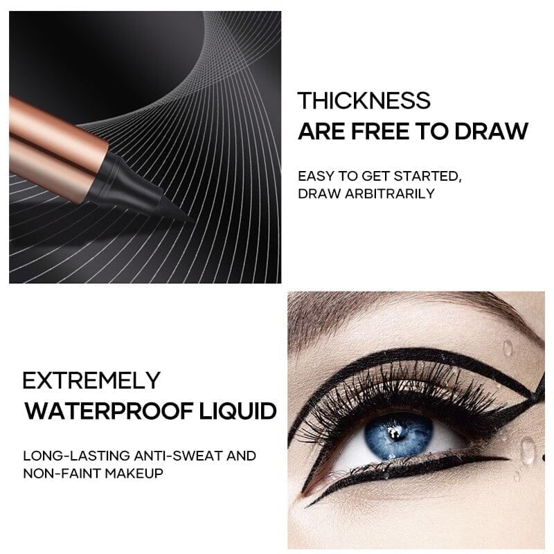 🎉🎉LAST DAY DEALS🔥Alluring Cat Eye Stamp Eyeliner