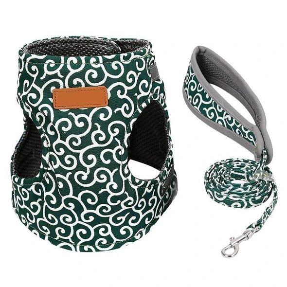 LAST DAY SALE-49% OFF-Cat Dogs Vest Harness and Leash Anti-break Away 