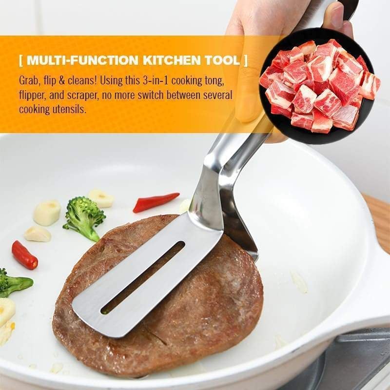 (SALE-49% OFF) 3-in-1 Stainless Steel Barbecue and Kitchen Clamp